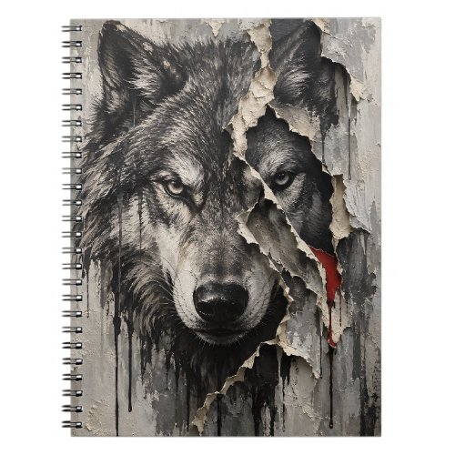 Two Sides of the Same Wolf Notebook