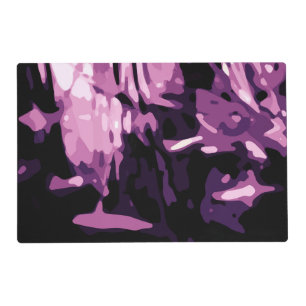 Two Sides Two Colors Trendy Camo Pattern Placemat
