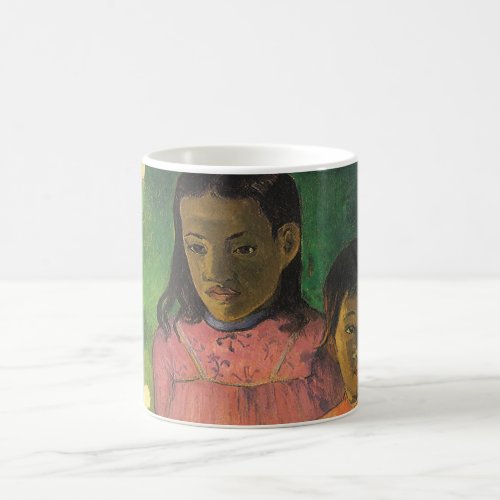 Two Sisters by Paul Gauguin Vintage Fine Art Coffee Mug