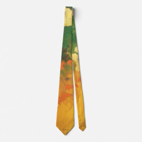 Two Sisters by Paul Gauguin Vintage Fine Art Neck Tie