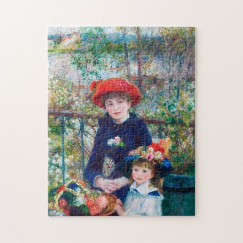 Two Sisters by Pierre_Auguste Renoir Jigsaw Puzzle