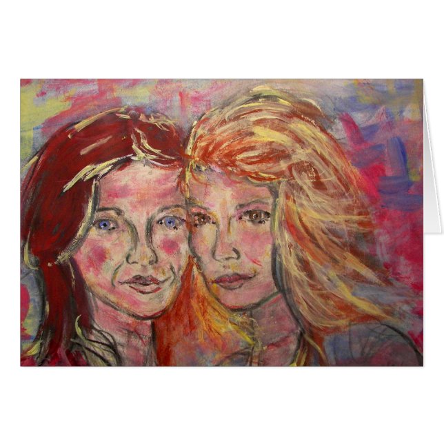 two sisters cards (Front Horizontal)