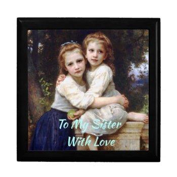 Two Sisters Love Expression Gift Box by LeAnnS123 at Zazzle