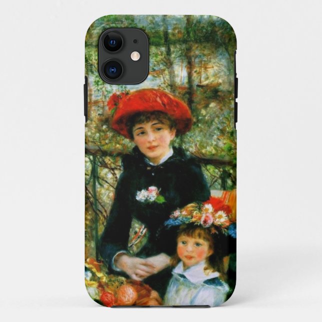 Two Sisters on the Terrace Case-Mate iPhone Case (Back)