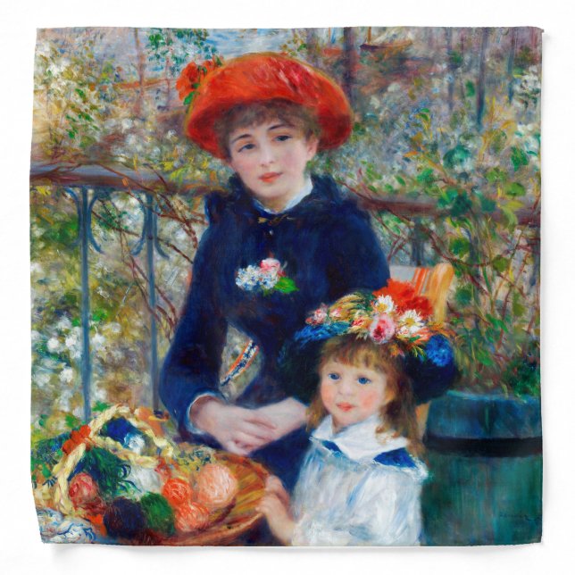 Two Sisters, Renoir Bandana (Front)