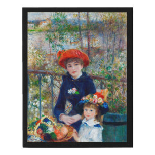 Two Sisters, Renoir Faux Canvas Print