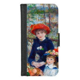 Two Sisters, Renoir iPhone 8/7 Wallet Case