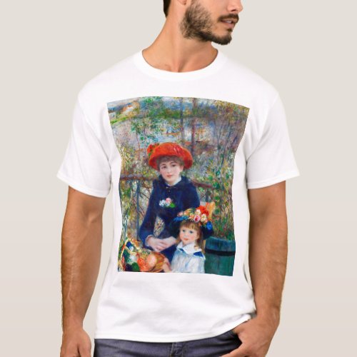 Two Sisters Renoir T_Shirt