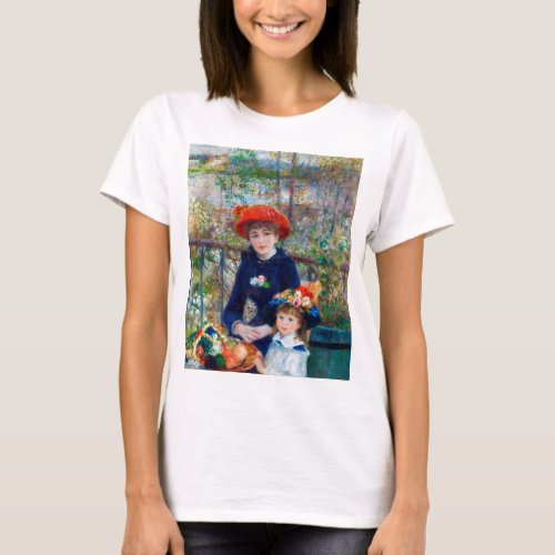 Two Sisters Renoir T_Shirt