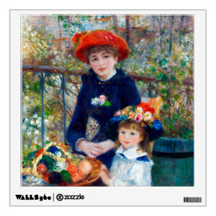 Two Sisters, Renoir Wall Decal