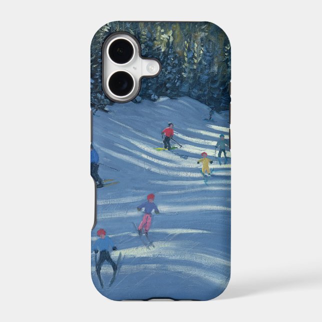 Two Ski-Slopes 2004 Iphone Case (Back)