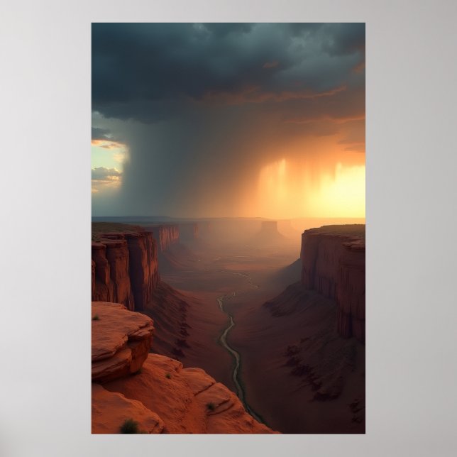 Two Skies Over the Mesa Poster (Front)