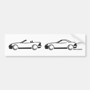Two SLKs Bumper Sticker