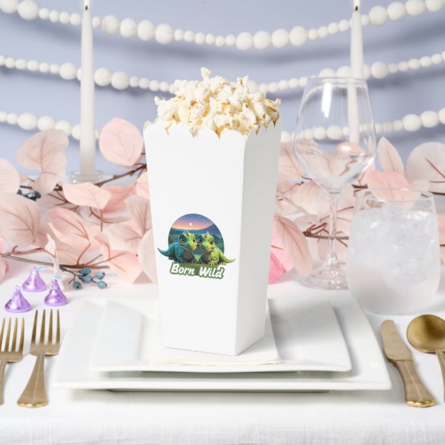 Two small diners - Born Wild Favor Boxes (Wedding)