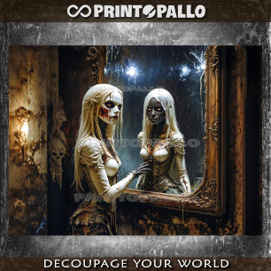 Two souls, one mirror. Are you my sister? Tissue Paper