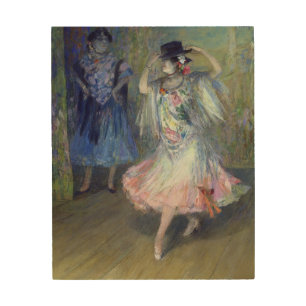Two Spanish Dancers, 1852 Wood Wall Decor
