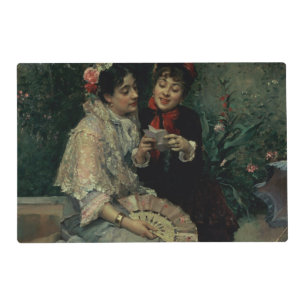 Two Spanish Women Placemat
