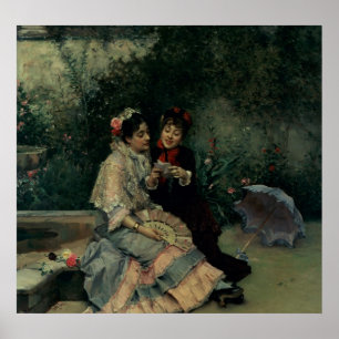 Two Spanish Women Poster