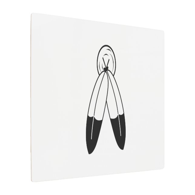 Two-Spirit Flag Metal Print (Angled)