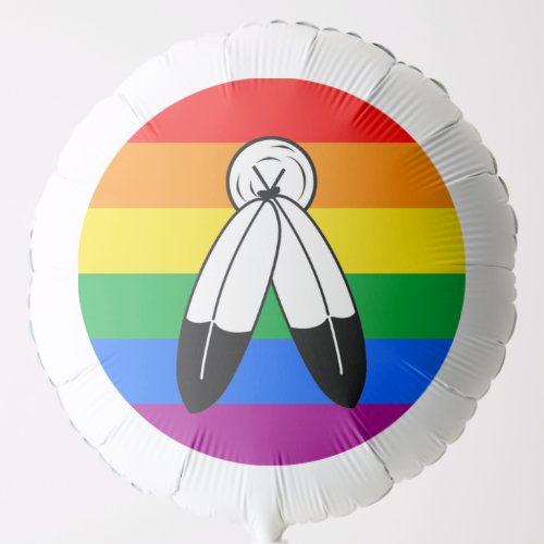 Two_Spirit LGBTQ Pride Flag Balloon