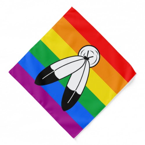 Two_Spirit LGBTQ Pride Flag Bandana