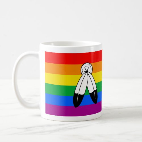 Two_Spirit LGBTQ Pride Flag Coffee Mug