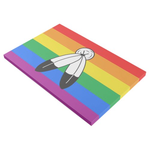 Two_Spirit LGBTQ Pride Flag Gallery Wrap
