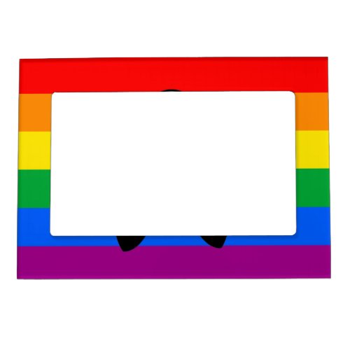 Two_Spirit LGBTQ Pride Flag Magnetic Frame