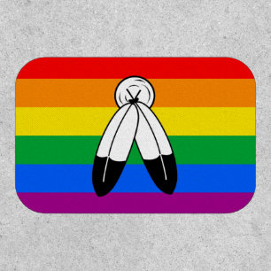 Two-Spirit LGBTQ+ Pride Flag Patch