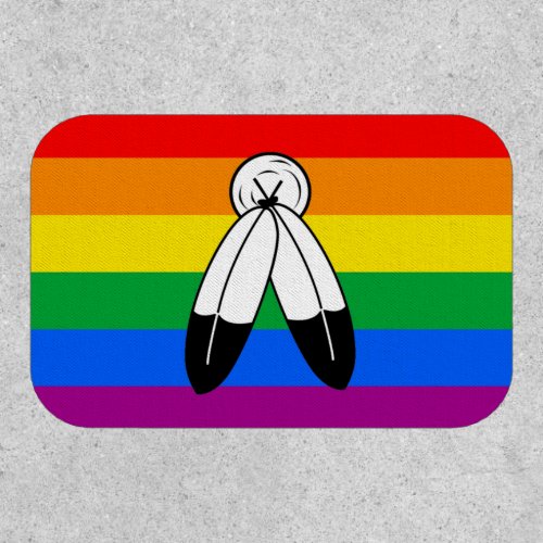 Two_Spirit LGBTQ Pride Flag Patch