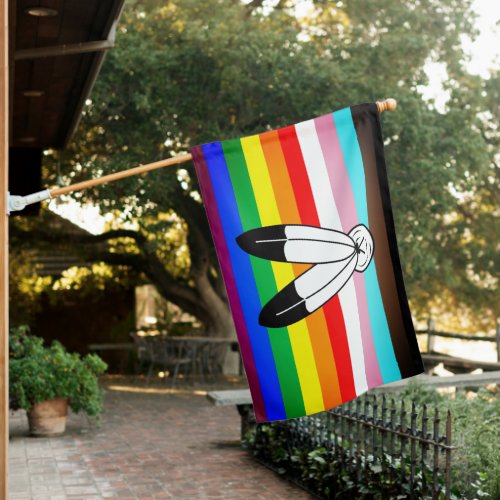 Two_Spirit LGBTQ Progress Pride Flag