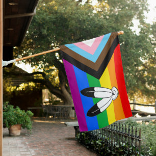 Two-Spirit LGBTQ+ Progress Pride Flag