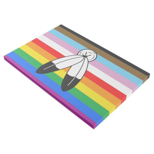 Two_Spirit LGBTQ Progress Pride Flag Gallery Wrap