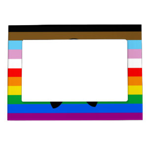 Two-Spirit LGBTQ+ Progress Pride Flag Magnetic Frame