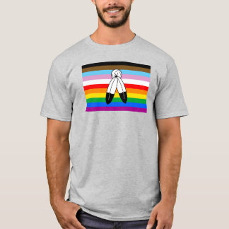 Two-Spirit LGBTQ+ Progress Pride Flag T-Shirt