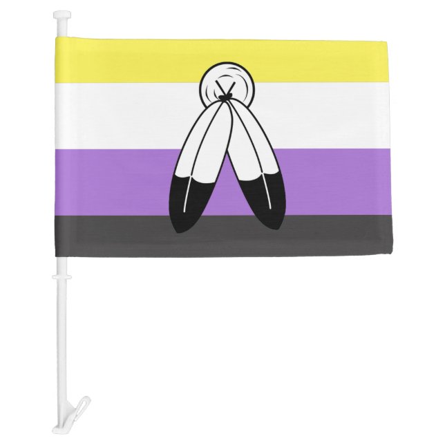Two-Spirit Nonbinary Pride Flag (Front)