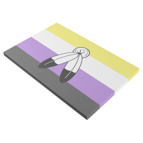 Two_Spirit Nonbinary Pride Flag Gallery Wrap