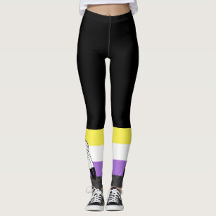 Two-Spirit Nonbinary Pride Flag Leggings