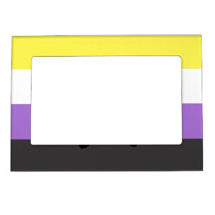 Two-Spirit Nonbinary Pride Flag Magnetic Frame