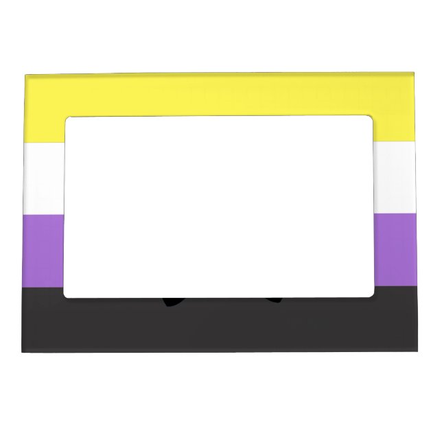Two-Spirit Nonbinary Pride Flag Magnetic Frame (Front)