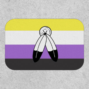 Two-Spirit Nonbinary Pride Flag Patch
