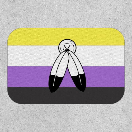 Two_Spirit Nonbinary Pride Flag Patch