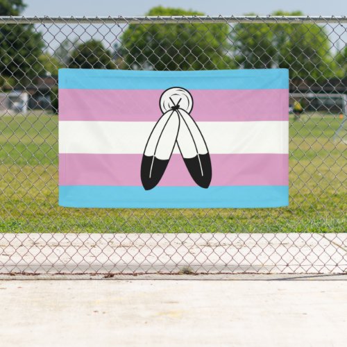 Two_Spirit Trans Pride Flag Banner