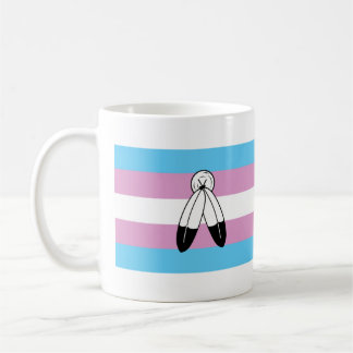Two-Spirit Trans Pride Flag Coffee Mug