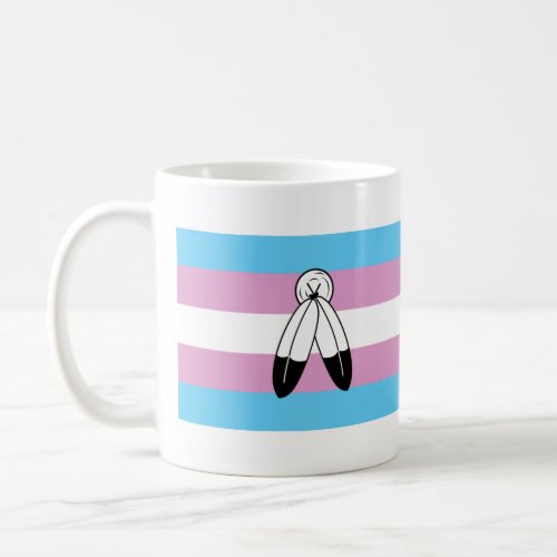 Two_Spirit Trans Pride Flag Coffee Mug