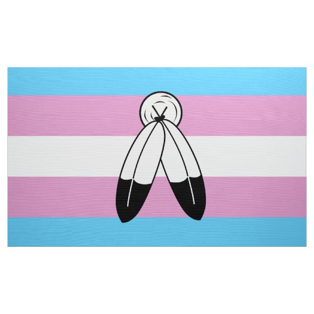 Two-Spirit Trans Pride Flag Fabric (Yard)