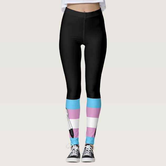 Trans deals flag leggings