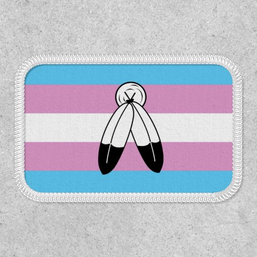 Two_Spirit Trans Pride House Flag Patch