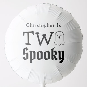 Two Spooky 2nd Birthday Balloon