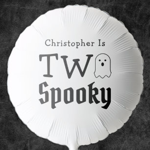 Two Spooky 2nd Birthday Balloon